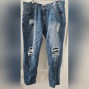 American Blue Distressed Jeans Size 11